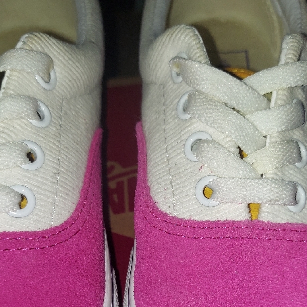 Vans Pink and Cream Sneakers - Picture 4 of 14